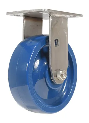 Vestil CST-F-SS-6X2SP-R Solid Polyurethane Rigid Caster1