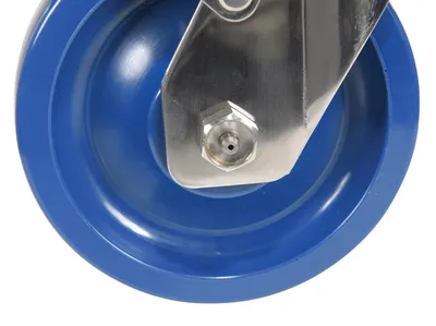 Vestil CST-F-SS-6X2SP-SWTB Solid Polyurethane Swivel With Total Brake Caster7