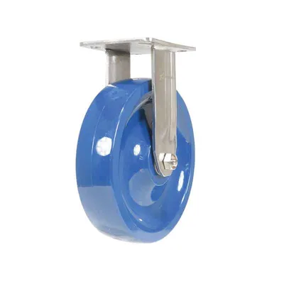 Vestil CST-F-SS-8X2SP-R Solid Polyurethane Rigid Caster