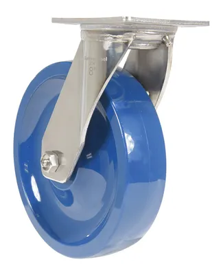 Vestil CST-F-SS-8X2SP-S Solid Polyurethane Swivel Caster 2
