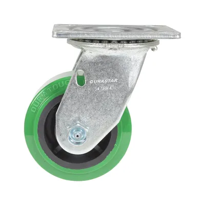 Vestil CST-F34-4X2DT-S caster wheel shown from an alternate angle