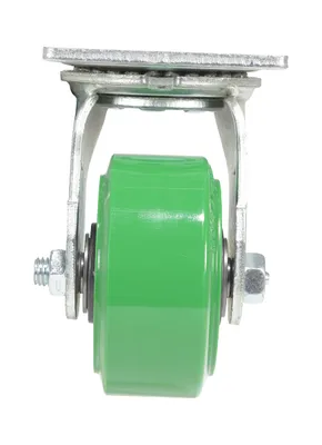 Vestil CST-F34-4X2DT-S caster wheel shown from an alternate angle