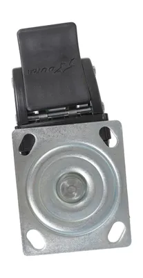 Vestil CST-F34-4X2DT-SWTB1 caster wheel shown from an alternate angle