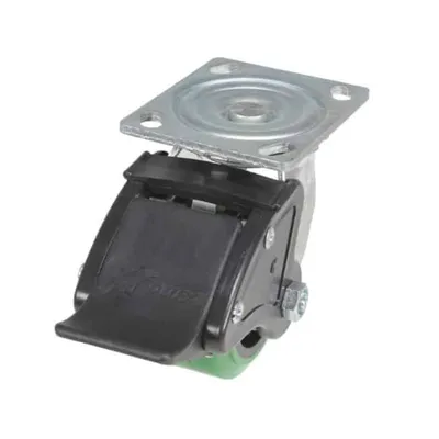 Vestil CST-F34-4X2DT-SWTB1 Polyurethane Swivel With Total Brake Caster