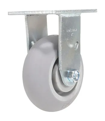 Vestil CST-F34-5X2DK-R Thermoplastic Rubber Rigid Caster