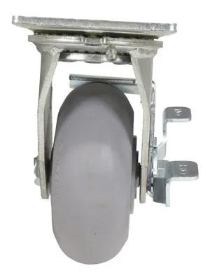 Vestil CST-F34-5X2DK-SWB caster wheel shown from an alternate angle