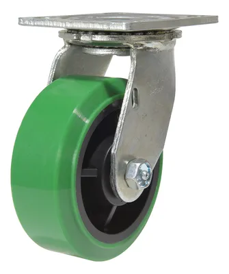 Vestil CST-F34-5X2DT-S Polyurethane Swivel Caster