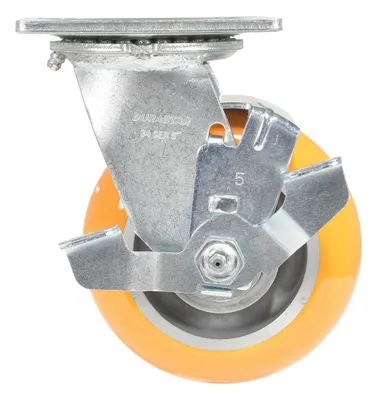 Vestil CST-F34-5X2SI-SWB caster wheel shown from an alternate angle