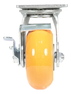 Vestil CST-F34-5X2SI-SWB caster wheel shown from an alternate angle