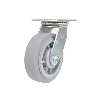 Vestil CST-F34-6X2DK-S Thermoplastic Rubber Swivel Caster