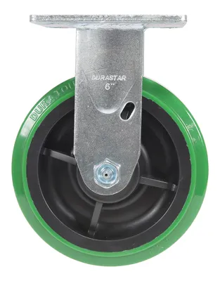 Vestil CST-F34-6X2DT-R caster wheel shown from an alternate angle