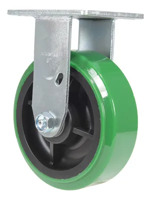 Vestil CST-F34-6X2DT-R caster wheel shown from an alternate angle