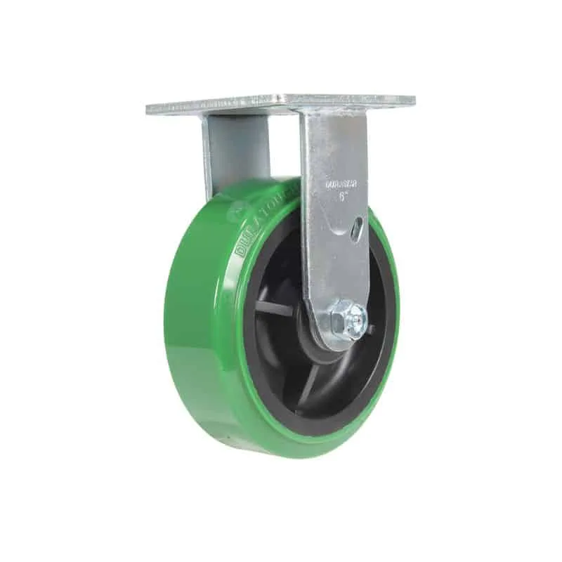 Vestil CST-F34-6X2DT-R Polyurethane Rigid Caster