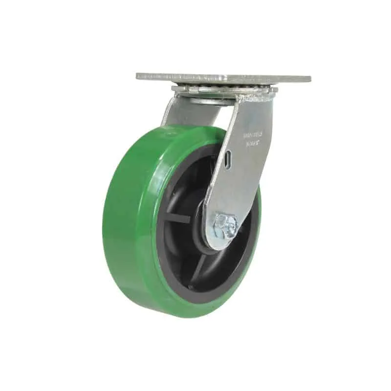 Vestil CST-F34-6X2DT-S Polyurethane Swivel Caster