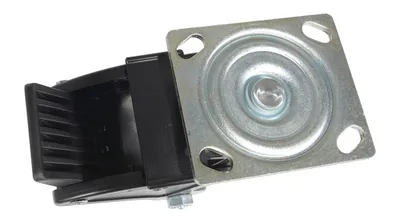 Vestil CST-F34-6X2DT-SWTB1 caster wheel shown from an alternate angle