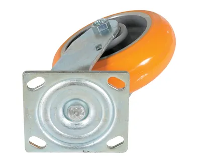 Vestil CST-F34-6X2SI-S caster wheel shown from an alternate angle