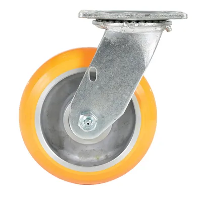 Vestil CST-F34-6X2SI-S caster wheel shown from an alternate angle