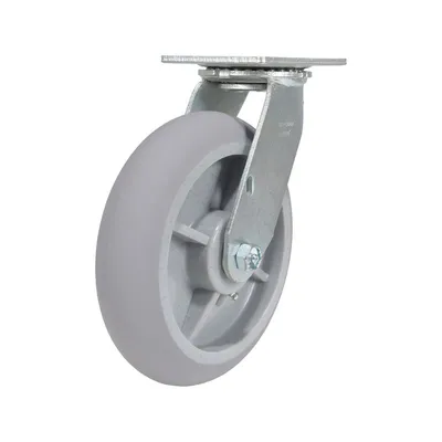 Vestil CST-F34-8X2DK-R caster wheel shown from an alternate angle