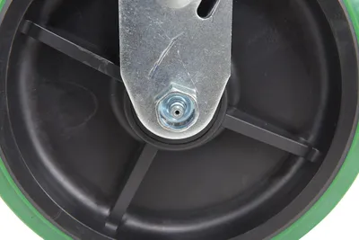 Vestil CST-F34-8X2DT-R caster wheel shown from an alternate angle