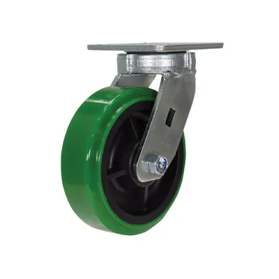 Vestil CST-F40-6X2DT-S Polyurethane Swivel Caster With Hub