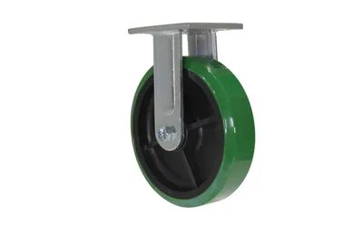 Vestil CST-F40-8X2DT-R Polyurethane Rigid Caster With Hub 2