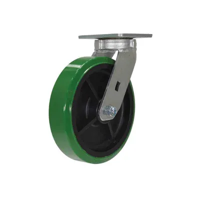 Vestil CST-F40-8X2DT-S Polyurethane Swivel Caster With Hub