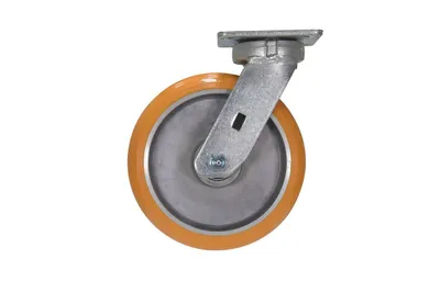 Vestil CST-F40-8X2SI-S Polyurethane Swivel Caster With Hub 3