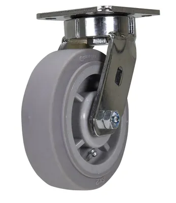 Vestil CST-FC47-6X2DK-S Thermoplastic Rubber Swivel Caster