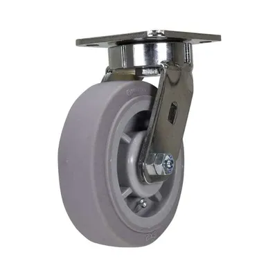 Vestil CST-FC47-6X2DK-S Thermoplastic Rubber Swivel Caster
