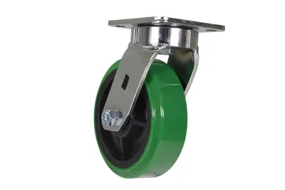 Vestil CST-FC47-6X2DT-S caster wheel shown from an alternate angle