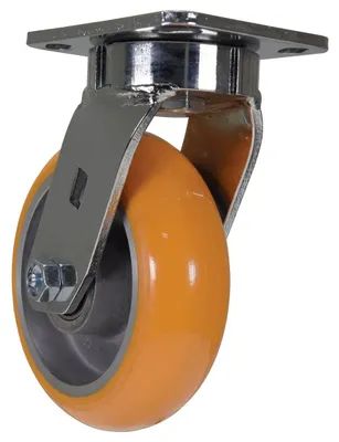 Vestil CST-FC47-6X2SI-S caster wheel shown from an alternate angle