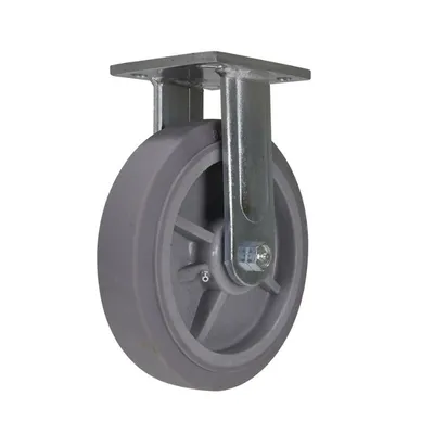 Vestil CST-FC47-8X2DK-R Duratek Thermoplastic Rubber Rigid Caster