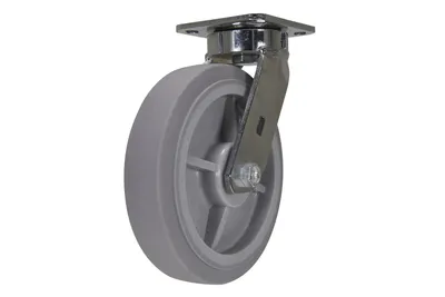 Vestil CST-FC47-8X2DK-S Duratek Thermoplastic Rubber Swivel Caster