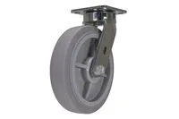 Vestil CST-FC47-8X2DK-S caster wheel shown from an alternate angle