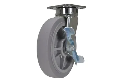 Vestil CST-FC47-8X2DK-SWB caster wheel shown from an alternate angle