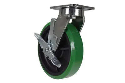 Vestil CST-FC47-8X2DT-SWB caster wheel shown from an alternate angle