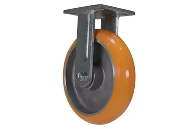 Vestil CST-FC47-8X2SI-R caster wheel shown from an alternate angle