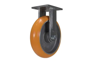 Vestil CST-FC47-8X2SI-R caster wheel shown from an alternate angle