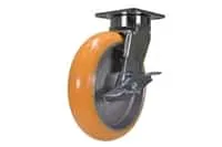 Vestil CST-FC47-8X2SI-SWB caster wheel shown from an alternate angle