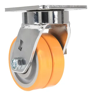 Vestil CST-FXE-4X2DSI-S Sirius Polyurethane Dual Swivel Caster 2
