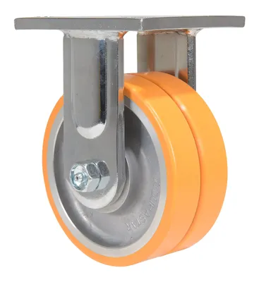 Vestil CST-FXE-5X2DSI-R Sirius Polyurethane Dual Rigid Caster 2
