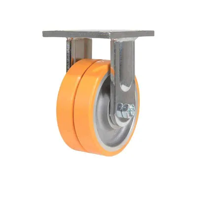 Vestil CST-FXE-5X2DSI-R Sirius Polyurethane Dual Rigid Caster