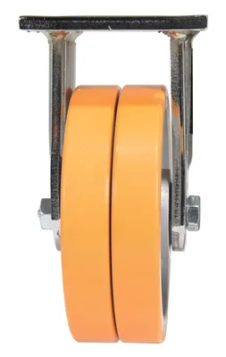 Vestil CST-FXE-6X2DSI-R Sirius Polyurethane Dual Rigid Caster 4