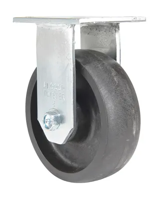 Vestil CST-HHD-6X2GFN-R caster wheel shown from an alternate angle