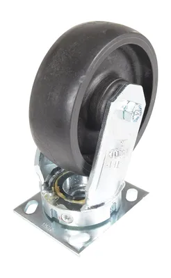 Vestil CST-HHD-6X2GFN-S caster wheel shown from an alternate angle