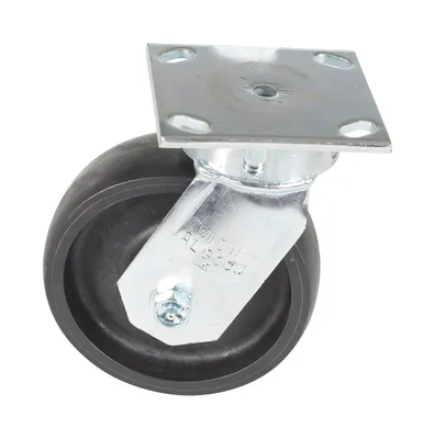 Vestil CST-HHD-6X2GFN-S caster wheel shown from an alternate angle