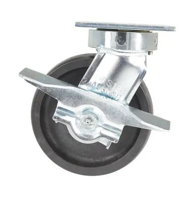 Vestil CST-HHD-6X2GFN-SWB caster wheel shown from an alternate angle