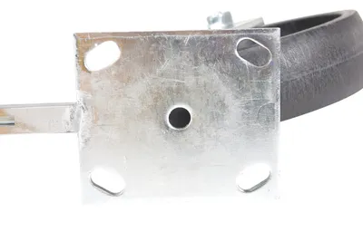 Vestil CST-HHD-8X2GFN-4PSL caster wheel shown from an alternate angle