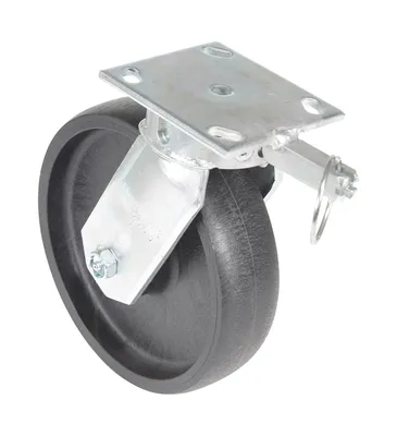 Vestil CST-HHD-8X2GFN-4PSL caster wheel shown from an alternate angle