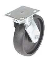 Vestil CST-HHD-8X2GFN-S caster wheel shown from an alternate angle